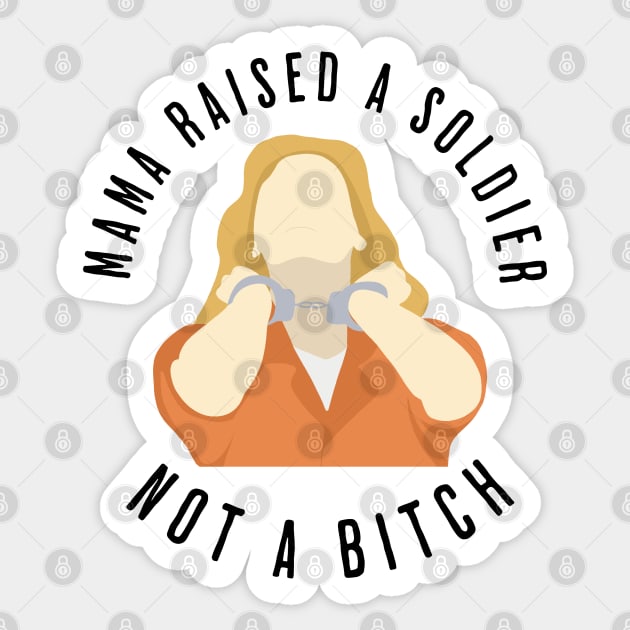 Aileen Wuornos Sticker by valentinahramov